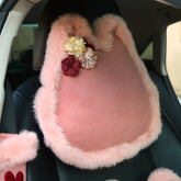 Car Interior Decoration Set Gear Cover Seat Belt Cover